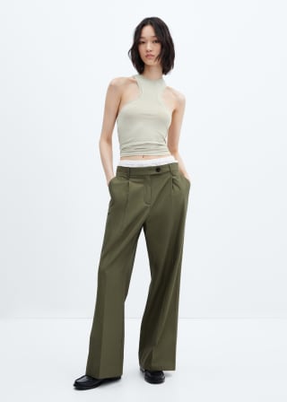 Top halter escotado para Mujer por solo 2.99€