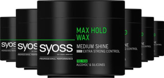 6x Syoss Haarwax control level 5 - Max Hold Wax - 150ml voor €22,47 bij Bol.com
