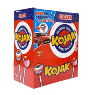 Caja Expositora 100 Unidades de Kojak Cereza Chupachups por 16,79€