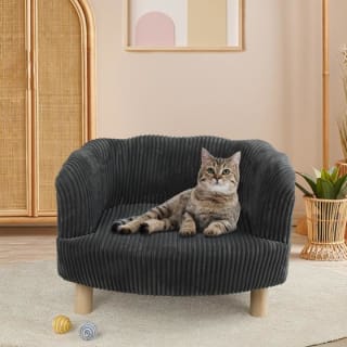 Teddy rib huisdierenfauteuil - Antraciet 58 x 46 x 40 cm voor €29,95 in de Action webshop