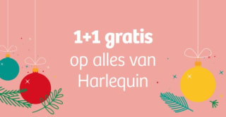 1+1 gratis op alles van Harlequin