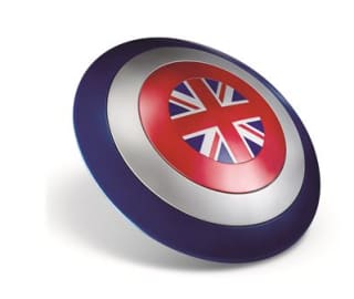 Réplica Marvel Legends Escudo Capitana Carter What if 60cm por 65€