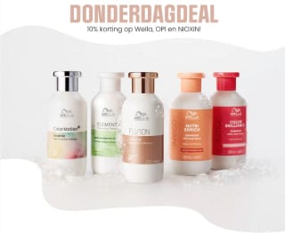 10% extra korting op Wella, OPI en NIOXIN bij Haarshop