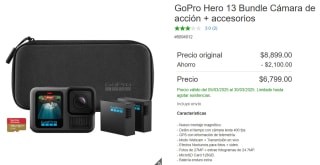 Costco: GoPro Hero 13 Bundle Cámara de Acción + Accesorios