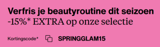 15% extra korting op beautyitems bij Zalando