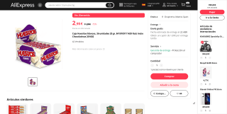 Caja de Huesitos blancos por 11,95€ (2,95€ para nuevos usuarios)