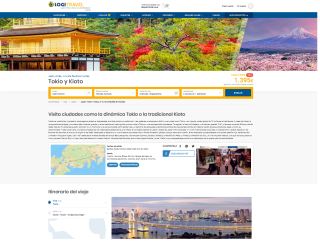 Japón: Tokio y Kioto 7 Noches Hoteles 3* + Vuelos+ Traslados desde 1.395€