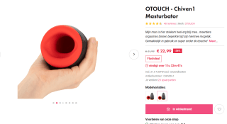 OTOUCH - Chiven1 Masturbator voor €22,99 bij Easytoys