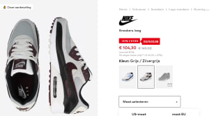 Air Max 90 wolf grey voor €104,30 bij About You