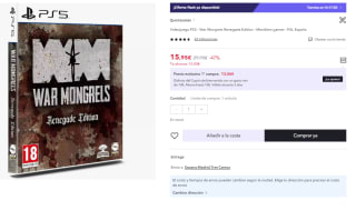 Juego PlayStation 5 - War Mongrels por 15.95€ (Cuenta Nueva 7.95€)