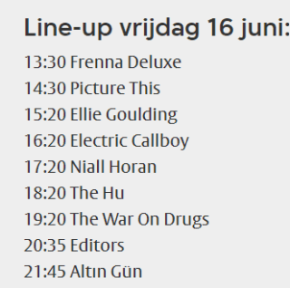 Gratis Pinkpop Livestream