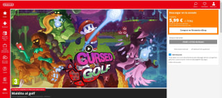 Juego para Nintendo Maldito al golf por 5,99€