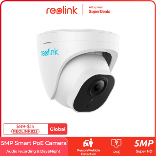 Cámara Reolink RLC-520A de seguridad inteligente con visión nocturna por 59€