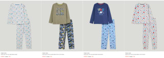 Rebajas 70% descuento pijamas completos niñ@s desde solo 5,39€