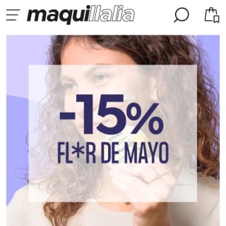 -15% de Descuento Flor de Mayo.