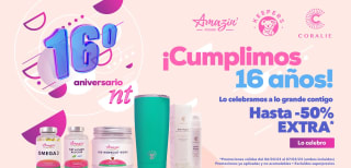 Nutritienda con un -50% extra por el 16 Aniversario - Descuentos directos en seleccion de articulos