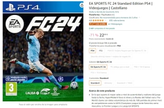 EA SPORTS FC 24 Standard Edition PS4 por 22,99€