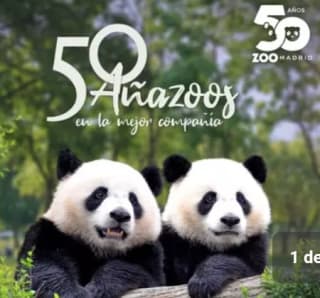 Zoo Aquarium de Madrid 1 Entrada por 22,95€.