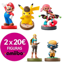 2 Figuras AMIIBO por solo 20€ en Game