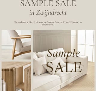 Gratis tickets voor BOLIA Sample Sale in Zwijndrecht