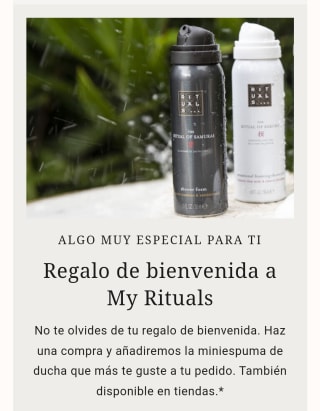 Regalo de bienvenida miniespuma,por tu compra