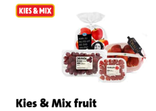 2 Bakken mix fruit voor €4 bij de Jumbo