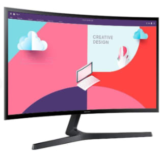 Monitor Samsung Curvo Essential 27" FHD por $139.990