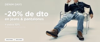 20% en jeans y pantalones G-Star + 10% EXTRA en tus compras