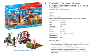 Playmobil Stuntshow (71808) voor €23,92 via Amazon