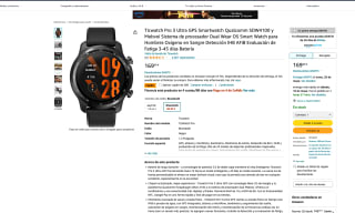 Ticwatch Pro 3 Ultra GPS LTE por solo 143,99€