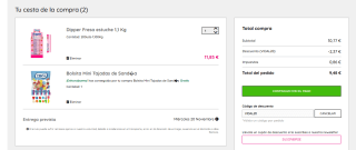 20% descuento + envío gratis + regalos por compra en tu compra en gominolas Vidal