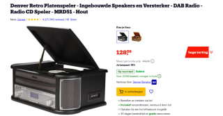 DENVER MRD-51 - Retro music system voor €128,08 bij Bol
