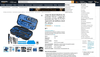 Juego de Destornilladores de Precisión 152 en 1 por 9,99€