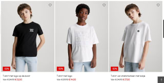 Calvin Klein kortingscode voor 20% extra korting op de sale tot 50%