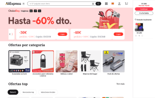 Cupones AliExpress disponibles desde 1 de junio