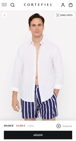 Bañador estampado Hombre por 14,99€