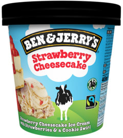 Ben & Jerry's Strawberry Cheesecake 465ml voor €1,75 bij Butlon