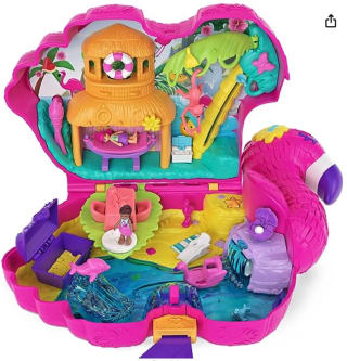 Polly Pocket Flamingofeestje voor €14,39 bij Amazon.nl