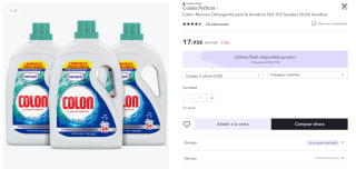 Detergente y suavizantes a precios minimos Miravia