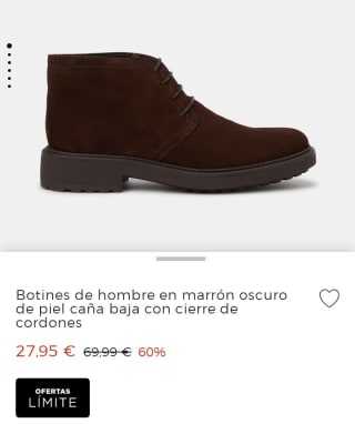 Recopilación Calzado Dustin para hombre.