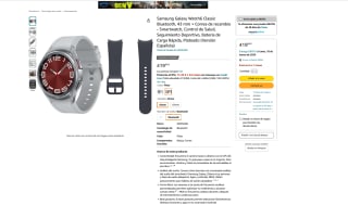 Samsung Galaxy Watch6 Classic Bluetooth 43 mm Bluetooth por 369€