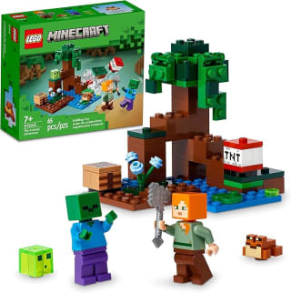 Lego Minecraft La Aventura en el Pantano por $205 en Amazon