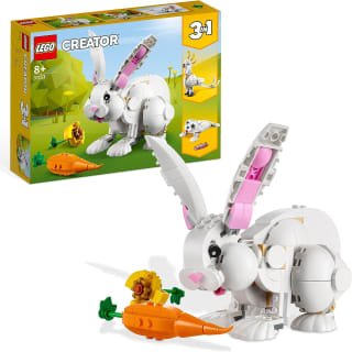 LEGO Creator 3-in-1 - Wit konijn voor €14,99 bij Amazon