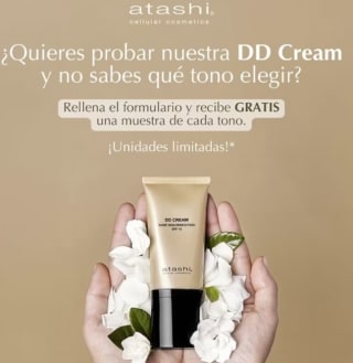 Pack de muestras gratis DD Cream Atashi