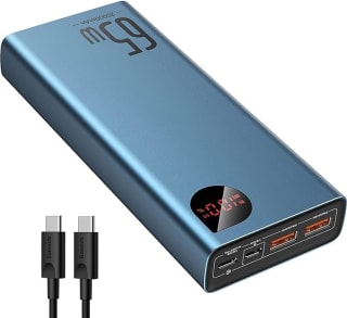 Baseus 65 W 20.000 mAh USB-C powerbank voor €44,99 bij Amazon