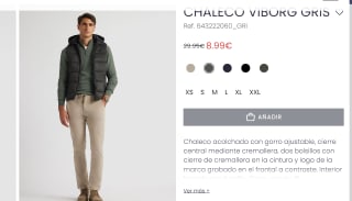 Chaleco Viborg - Álvaro Moreno por solo 8.99€