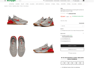 Zapatillas de fitness/cross training de hombre Nike Air Max Alpha Trainer 5 por solo 42,4€