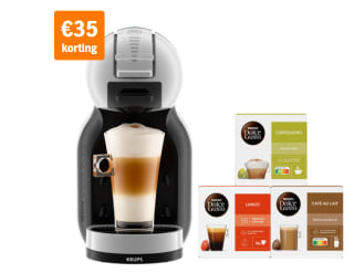 Krups Dolce Gusto Mini Me incl. 3 doosjes koffie voor €49,99 bij de AH