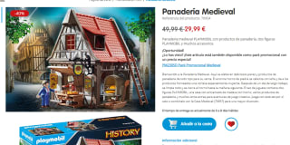 Panadería Medieval - PlayMobil por 29.99€