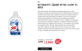 Skip detergente Liquido 24 lavados por 3,95€